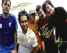 * MOTION CITY SOUNDTRACK * signed 8x10 photo * EVEN IF IT KILLS ME * COA *