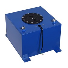 8 Gallon Lightweight Aluminum Blue Fuel Cellgas Tank W Quick Release Cap