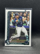 Tyler Locklear 2025 Topps Series 1 RC #192 Seattle Mariners Baseball Card