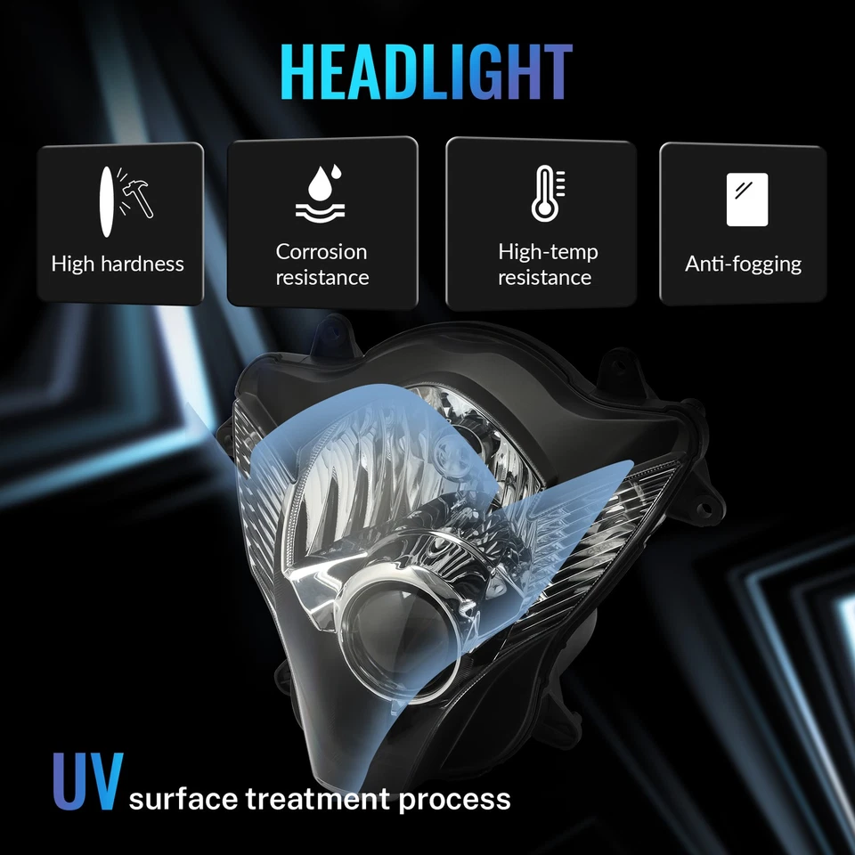 前灯总成和整流支架适用于铃木 GSXR600 750 06-07 美国 — 第 4/4 张图片