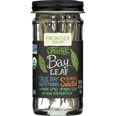 Frontier Organic Bay Leaf Whole 0.15 Oz Herbs