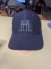 Travis Mathew S-M Mens Flex fit Fitted Hat Cap Stretch Black White Golf — photo 1