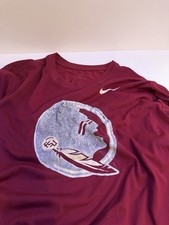 Nike Dri-Fit NCAA Florida State Seminoles Men's Polo Shirt Size XLarge NWOT