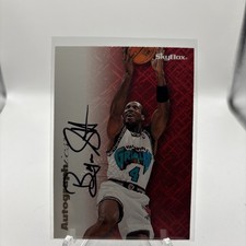 1996-97 Skybox Premium - Autographics Byron Scott Black Ink (AU)