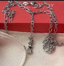 James Avery Changeable  Lariat Charm Holder Necklace