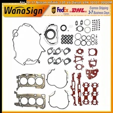 Full Head Gasket set For 10-17 Nissan Infiniti 3.0T V6 Diesel V9X 10101-00Q0M
