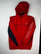 Nautica Jacket Boys XL 7 Nylon Red