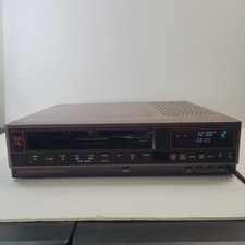 Zenith VRE205 Vintage Woodgrain VCR Player With Remote  Manual PARTS OR REPAIR