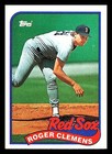 1989 Topps #450 Roger Clemens Excellent Free Shipping