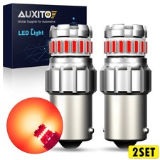 4x 1156 7506 1141 BA15S P21W LED Bulbs Red Tail Stop Brake Turn Signal Lights UK