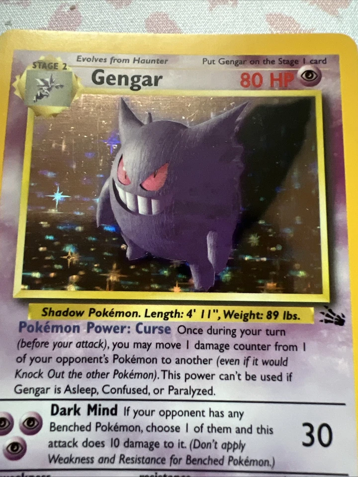 Gengar Holo | 5 | Fossil | Near Mint | englisch | Pokemon Karte - Bild 4 von 4
