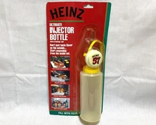Unused Vintage Heinz 57 Ultimate Injector/ Basting Bottle with Storage Cap BBQ