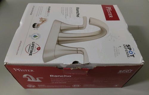 Pfister Rancho (LF-048-RCHGS) Bathroom Sink Faucet In Brushed Nickel - Picture 2 of 6