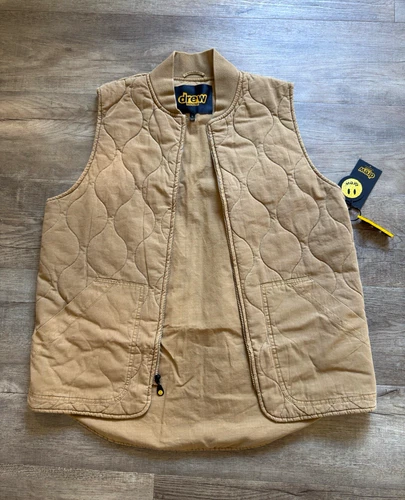 Drew House cotton ripstop mascot vest chaz brown men’s - SS21 - Large - product listing photo