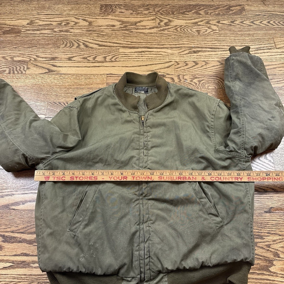 Vintage 50s US Army Air Force Tanker Jacket Korean War Era
