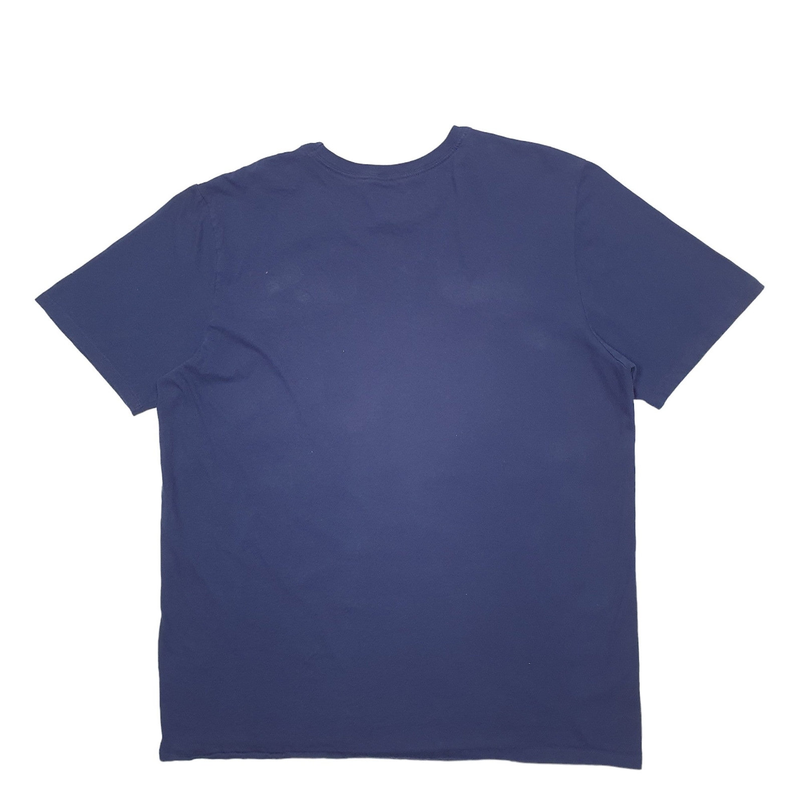 NIKE Blue T Shirt Tee Spellout Short Sleeve Cotton Blend Mens XL image 2