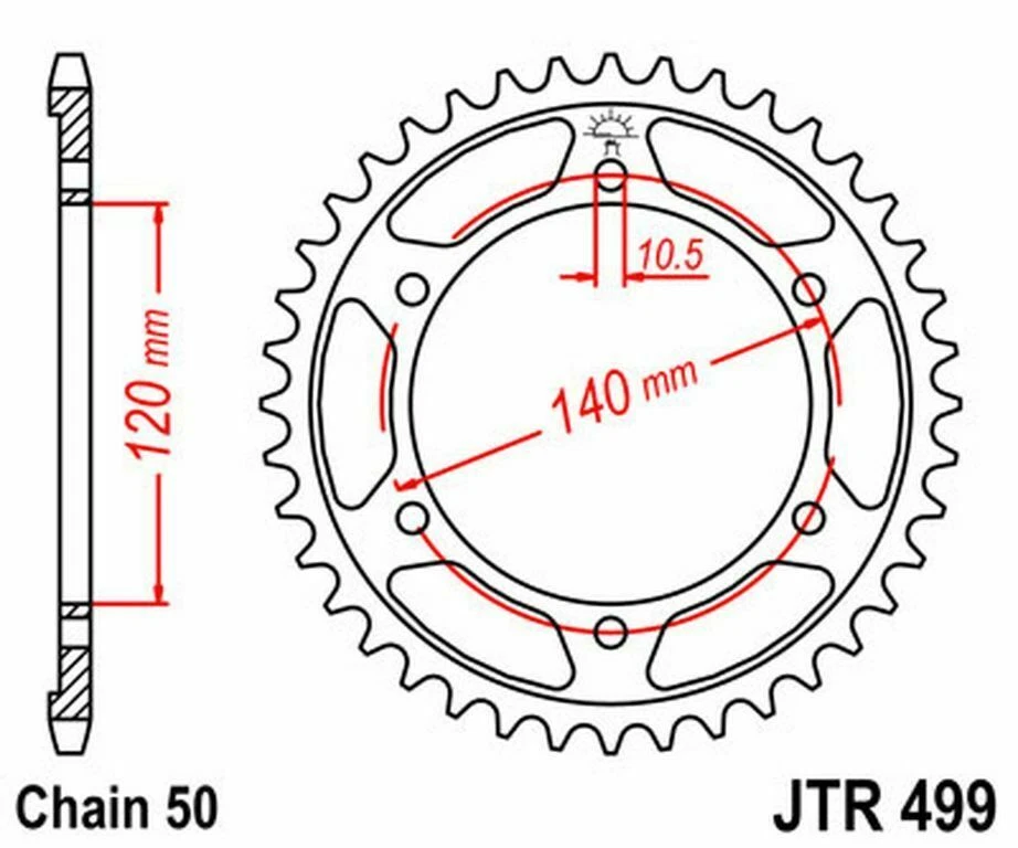Kit de corrente/roda dentada de ouro Suzuki GSX-R1300 Hayabusa 1999-07 JT/EK 530ZVX3 X-ring - Imagem 4 de 4
