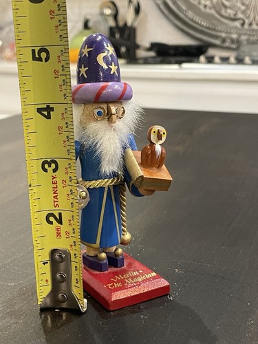 Steinbach Mini "Merlin The Magician" - SIGNED - Ltd. Edition - 5.5" B104 - Picture 6 of 6