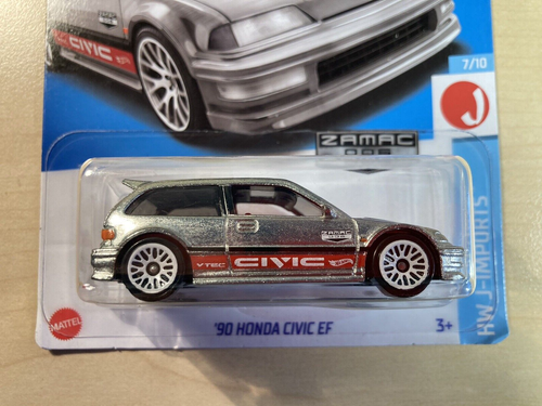 Hot Wheels rare '90 Honda Civic EF 2023 Walmart Exclusive Zamac 006 - Picture 2 of 7