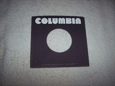 BLACK COLUMBIA RECORDS 7 INCH 45 RPM ORIGINAL SLEEVE ONLY NO SPLITS 452