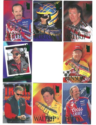 *1995 VIP EMERALD PROOF PARALLEL #37 Johnny Benson /380! SCARCE! ONE CARD ONLY!*