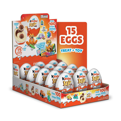 Eggs Bulk 15 Count Pack Treat plus Toy Sweet Cream & Chocolatey Wafers 10.5 Oz