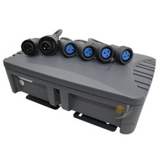 Outdoor 4CH DMX Splitter DMX512 Light Controller Stage DJ Light IP65 Distributor
