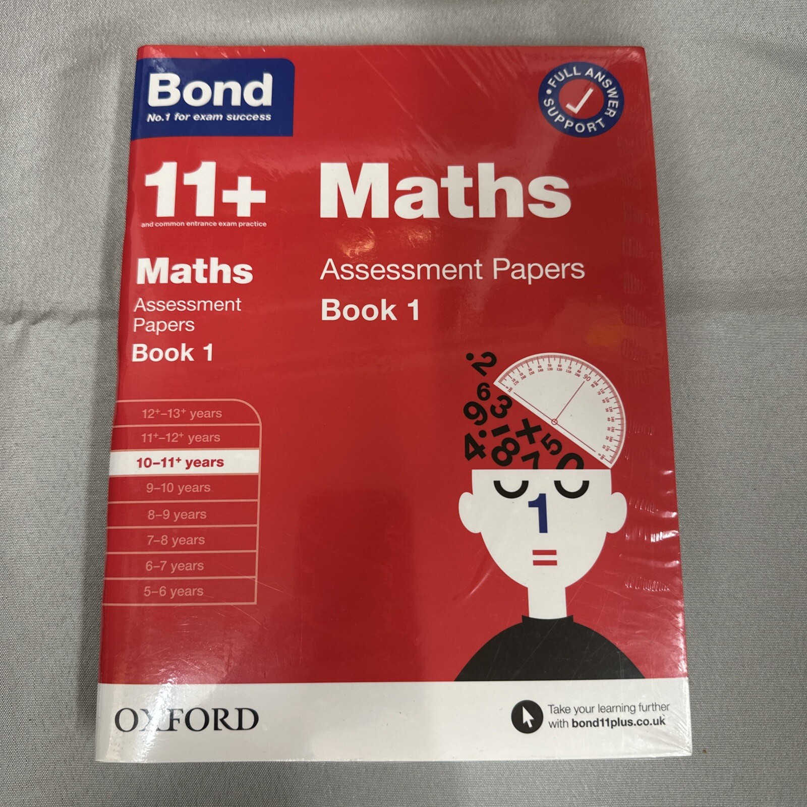 Bond 11 Plus Age 10-11 Set Of 4 Books Assessment Papers, Maths, English, Verbal