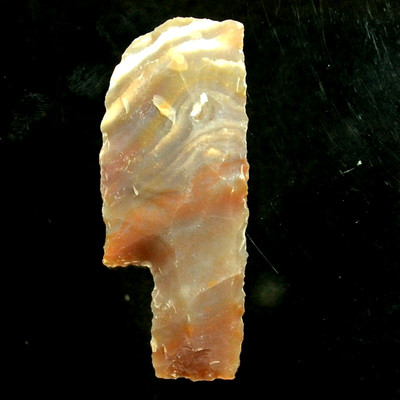 Crazy Lace Agate Stone 40mm Flint Spearhead Head Point Knife Blade Arrowhead