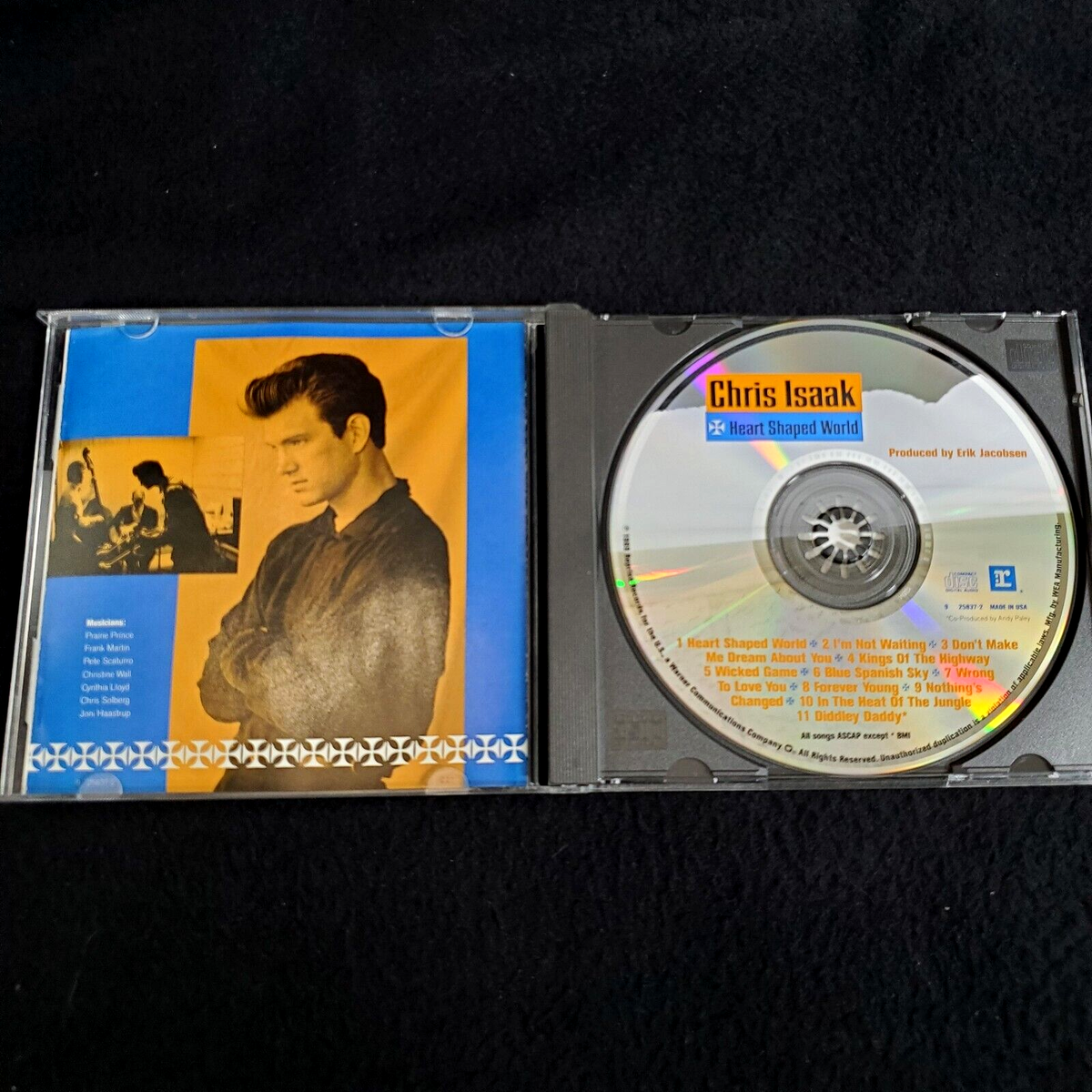 Chris Isaak - Heart Shaped World  Music CD 75992583725| eBay