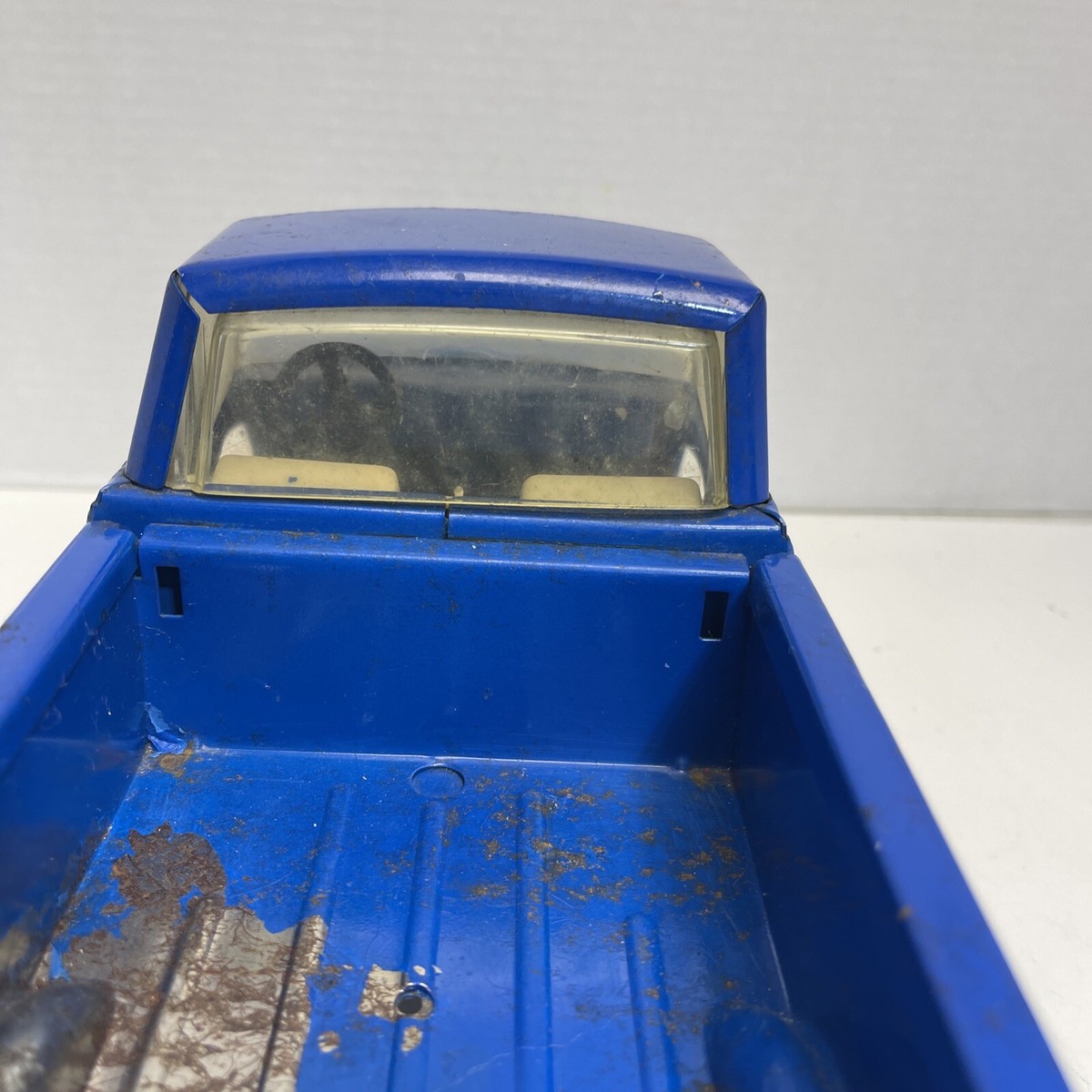 Tonka Pick Up Truck Blue Removable Wheels W/Hard to Find