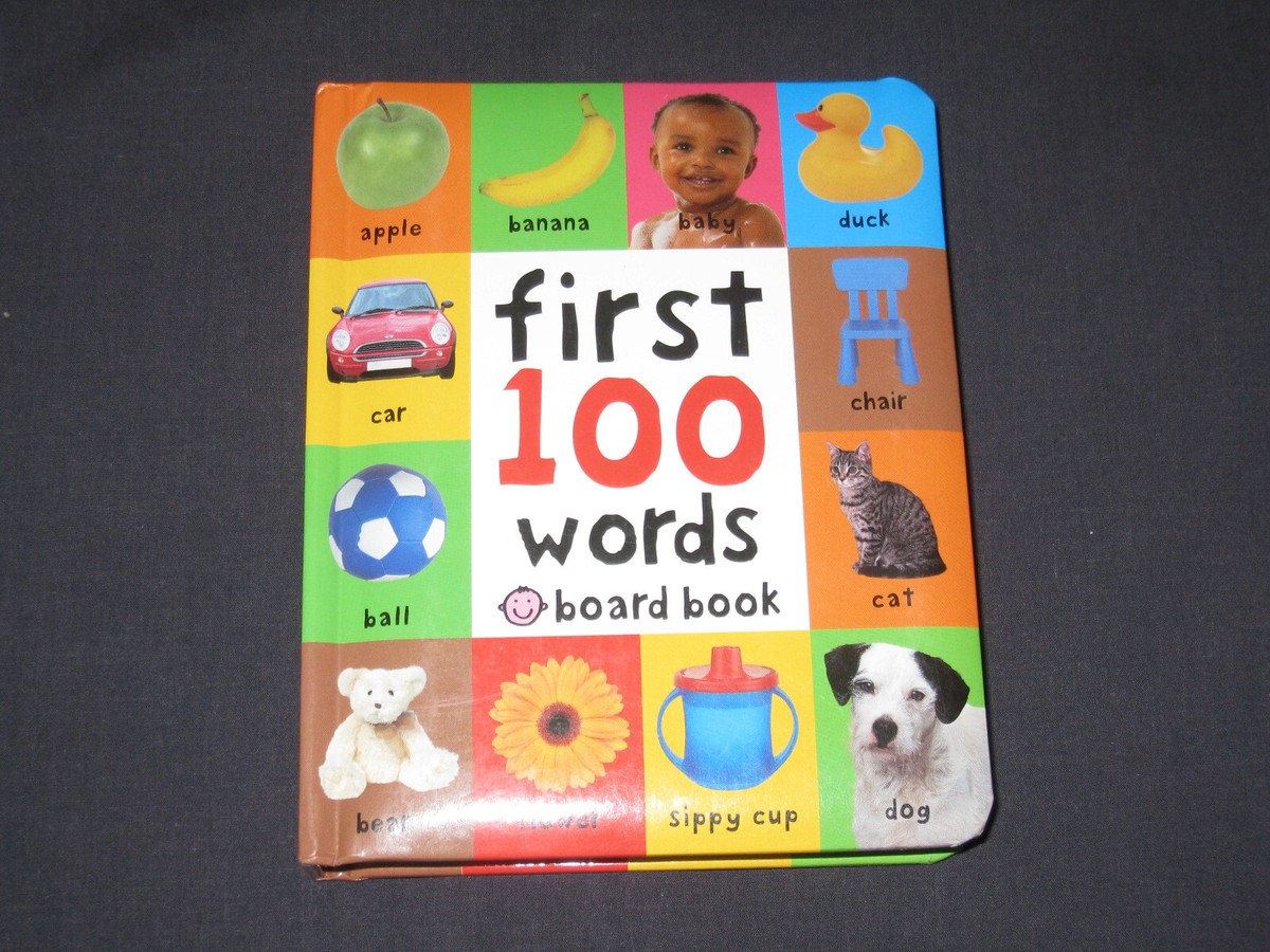 first 100 words board book 11 boards | eBay