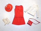 Barbie:  VINTAGE Complete #2625 RED JUMPER Outfit Japanese Exclusive!