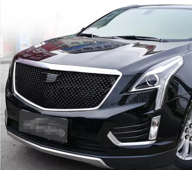 For 2016 2017 2018 Cadillac XT5 Front Bumper Upper black mesh