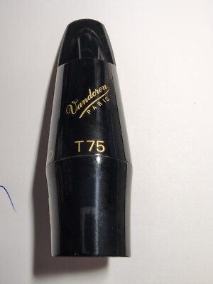 Vandoren SM613B Java Jumbo T75 Tenorsaxophon Mundstück (schwarzer Ebonit)