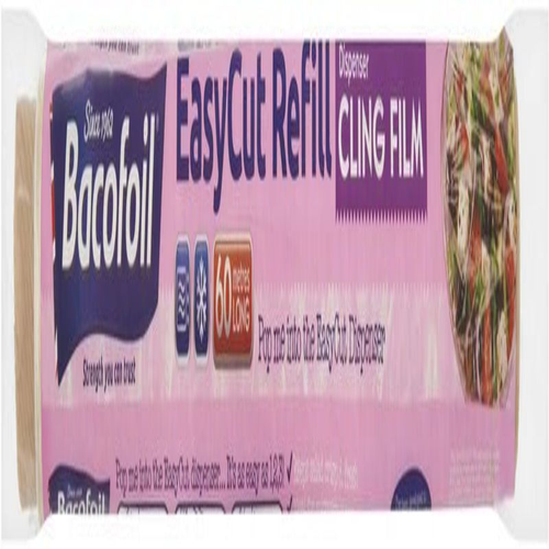 Baco Easycut Cling Film Refill (Pack of 4) 4 Count 1) 5023139370108
