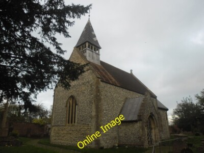 Photo 6x4 St. Peter, Mannington Bruce: October 2014 Manningford Bruce Onl c2014