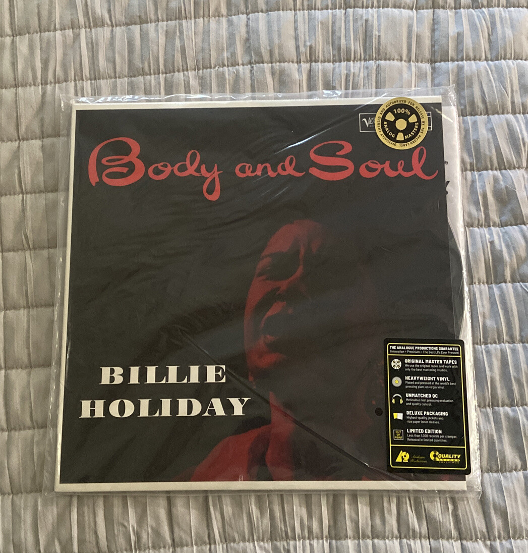 Billie Holiday BODY & SOUL Analogue Productions 180g 45rpm Vinyl 2LP Sealed