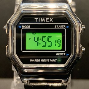 timex square digital watch