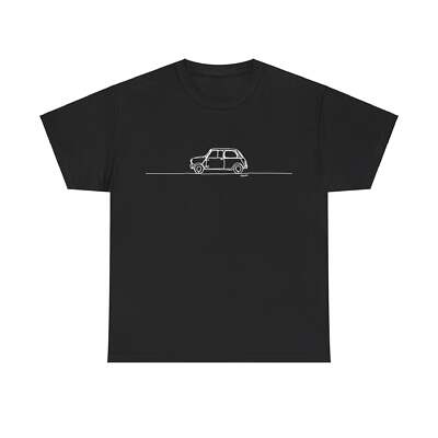 Mini Cooper Silhouette Car T-shirt