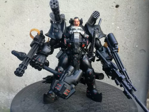 Castigador personalizado 1/12 shf marvel legends