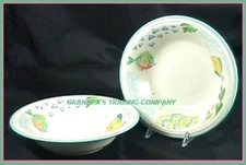 2 Studio Nova BARRIER REEF 8" Coupe Soup Salad Bowls Tropical Fish Under the Sea