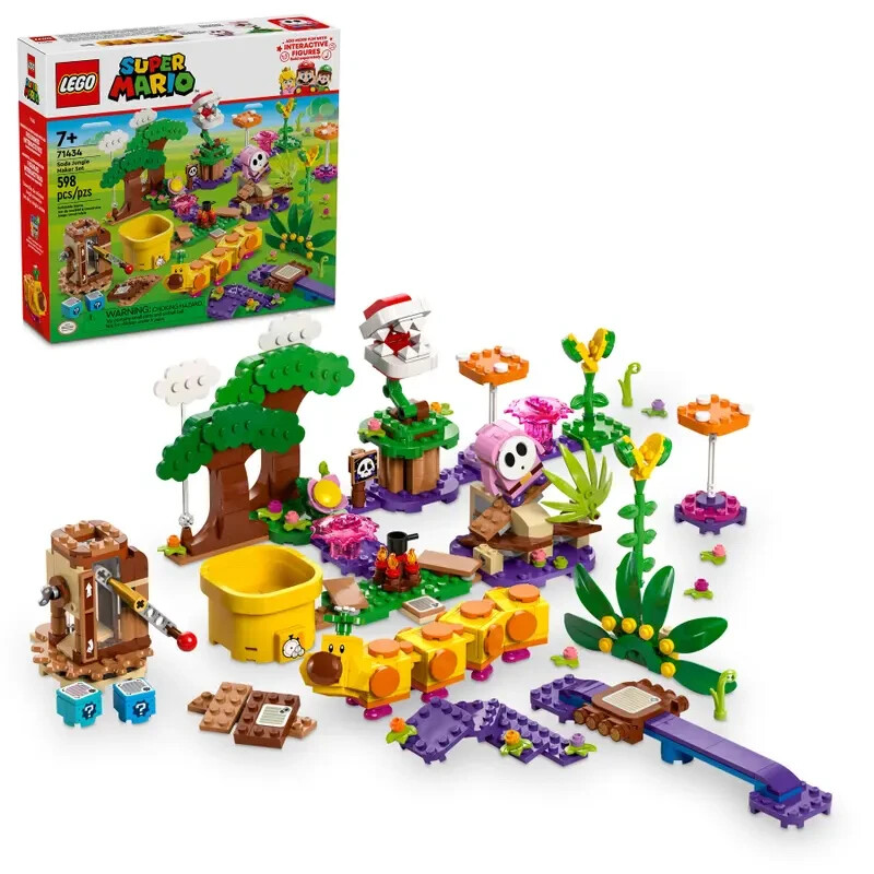 Lego Soda Jungle Maker Set 71434 Super Mario Minifigure Building