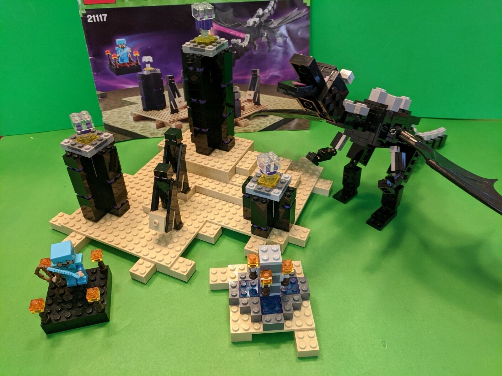 LEGO MINECRAFT - Set 21117 THE ENDER DRAGON - Unboxing, Review, Time-Lapse  Build 