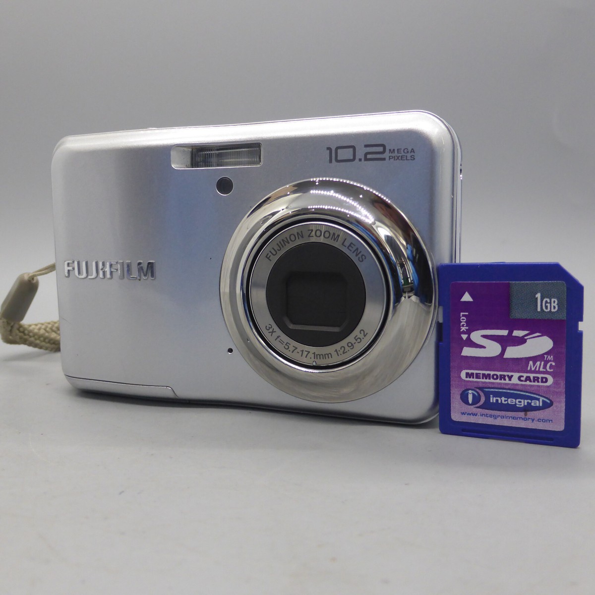 Fujifilm Digital Camera FinePix A170 10.2MP Silver Tested
