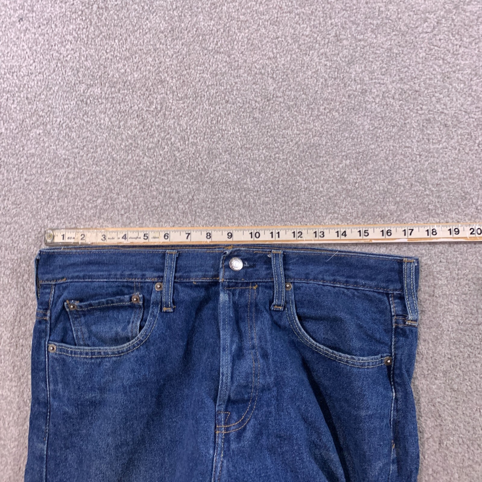 LEVI'S 501 Jeans Mens (34 Inch Waist) (32 Inch Leg) Regular Fit Blue eBay