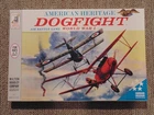 Vintage Milton Bradley Board Game Dogfight Military WWI Complete RECONSTRUCTED..