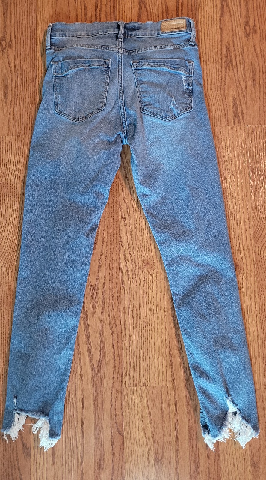 Express Stretch Performance Ripped Distressed Mid… - image 3