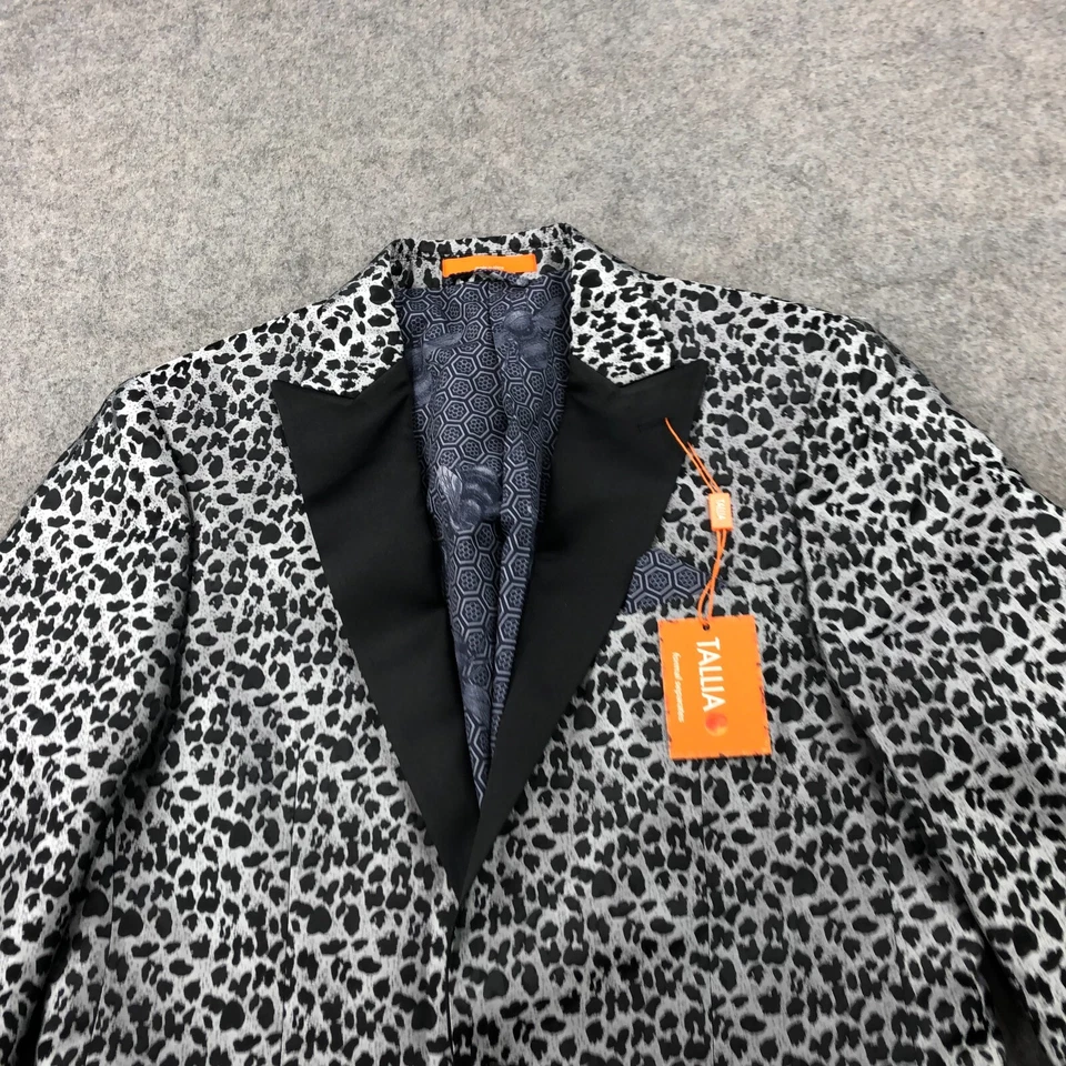 Chaqueta Abrigo Deportivo Tallia Blazer 36 Colección Fiesta Reg Estampado Leopardo Valhalla Foto 4 de 4
