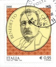 2016 italia repubblica Benedetto Croce usata